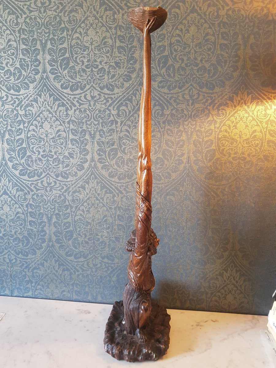 Wood Carving. Japan. Meiji Period. 19th Century. -photo-2