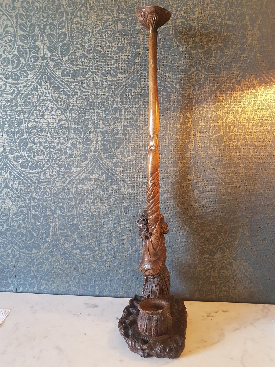 Wood Carving. Japan. Meiji Period. 19th Century. -photo-3