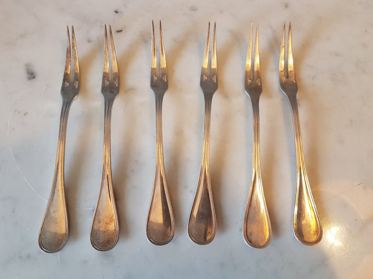 Ensemble metal-argent  Christofle, Paris. -photo-3