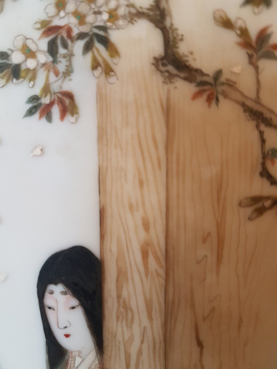 Porcelain Painting. Japan - Meiji-period- 19th Century.-photo-3