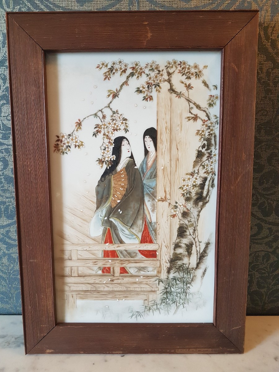 Porcelain Painting. Japan - Meiji-period- 19th Century.