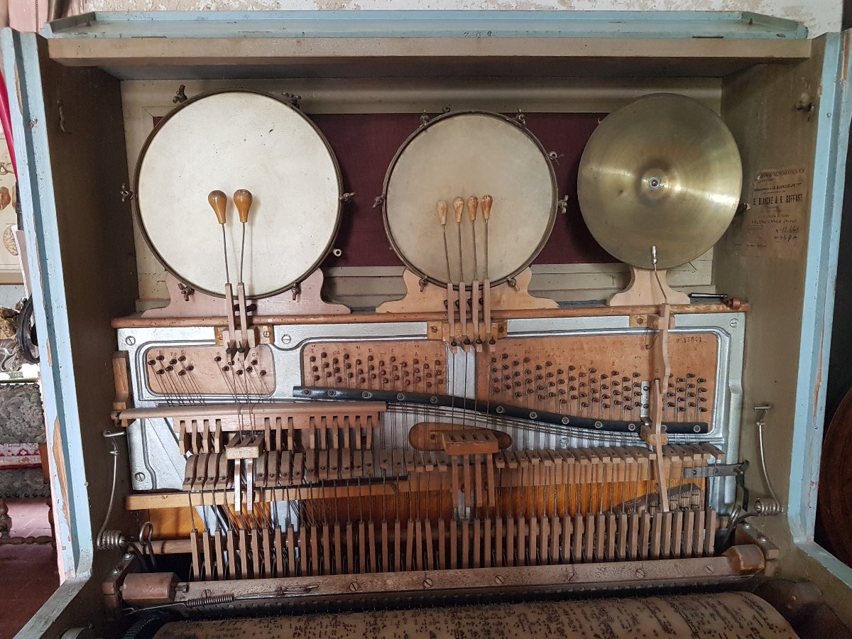 Automatic Piano. J.b. Blanche & R. Goffart - Valenciennes. Circa 1920.-photo-2