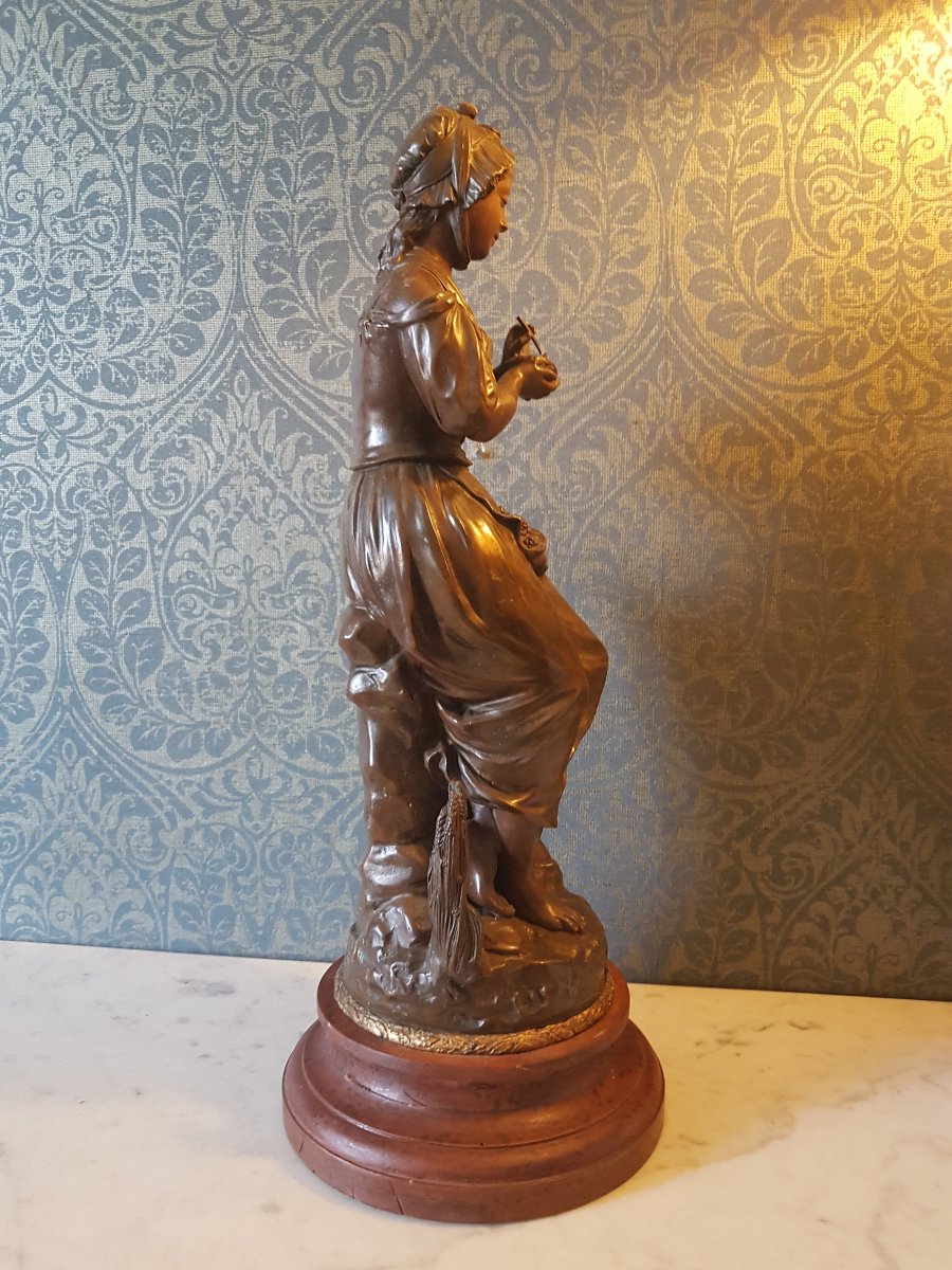 Sculpture In Stone By G. Levi. Title: -photo-1