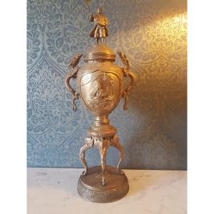 Brule- parfum (Koro) en bronze.  Japon  Meiji-period.  19eme. 