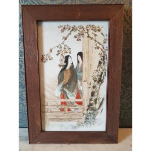 Porcelain Painting. Japan - Meiji-period- 19th Century.