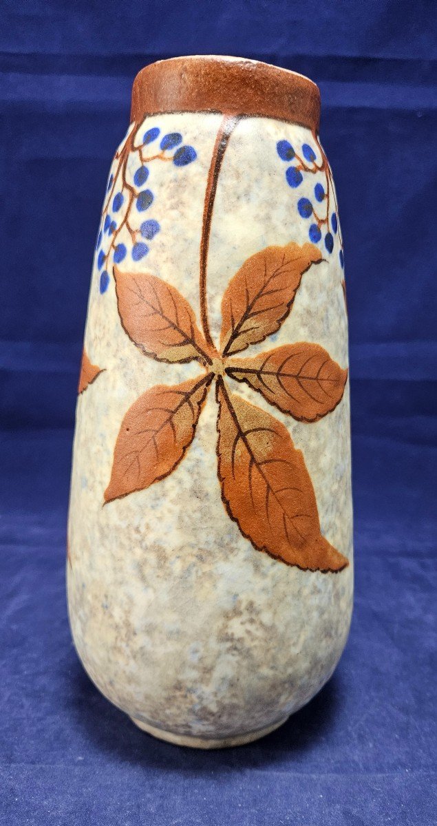 Céramique,  vase signé Louis Dâge circa 1920/1930-photo-2