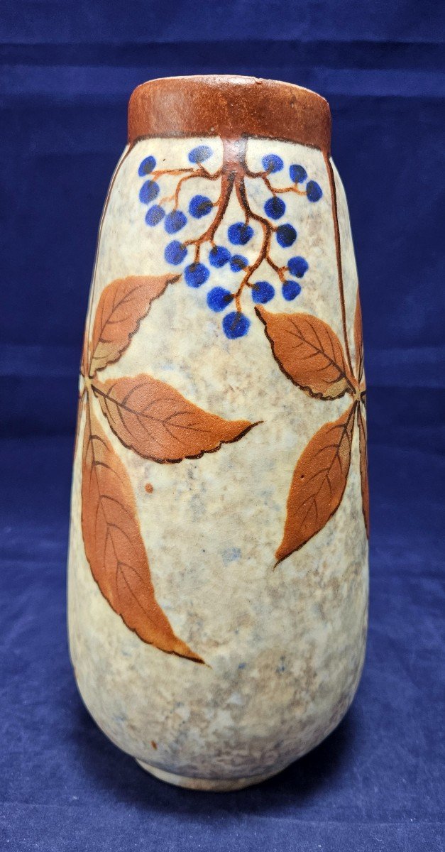 Céramique,  vase signé Louis Dâge circa 1920/1930-photo-4