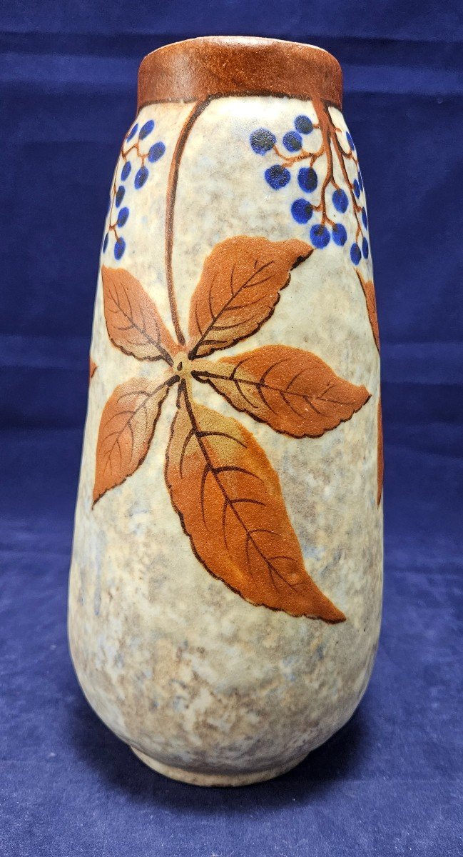 Céramique,  vase signé Louis Dâge circa 1920/1930