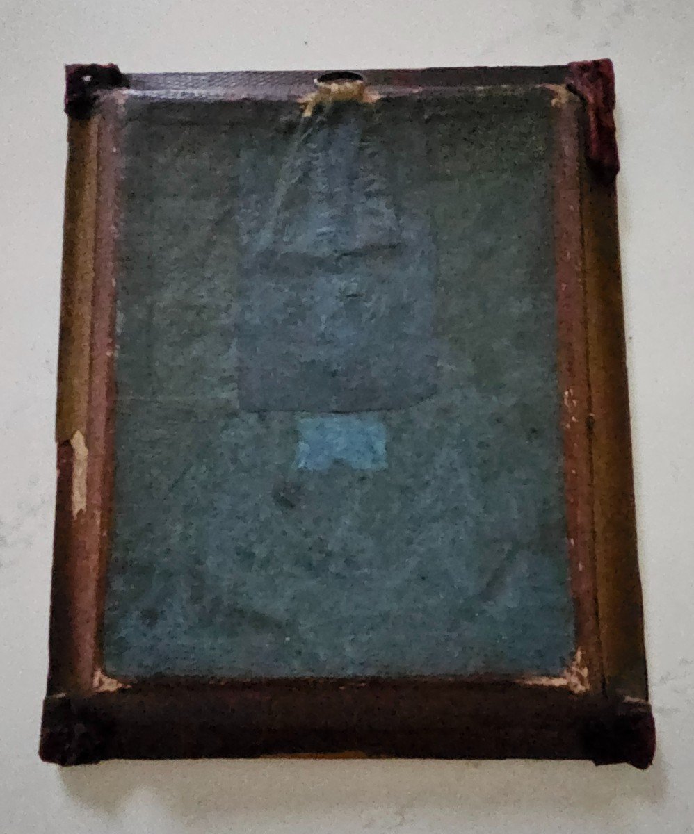 Reliquary Paperolles 7 Relics 19th Century -photo-2