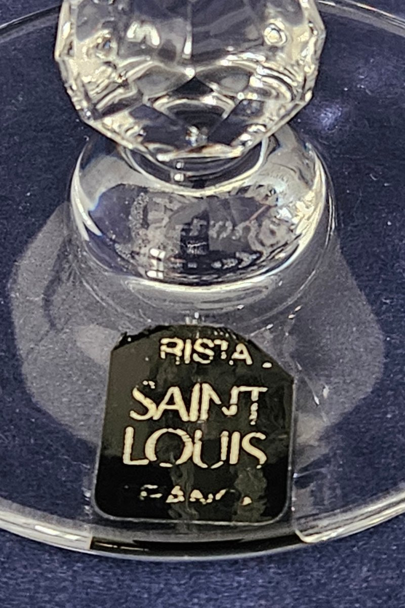 Saint Louis 10 Massenet Model Champagne Flutes (new)-photo-3