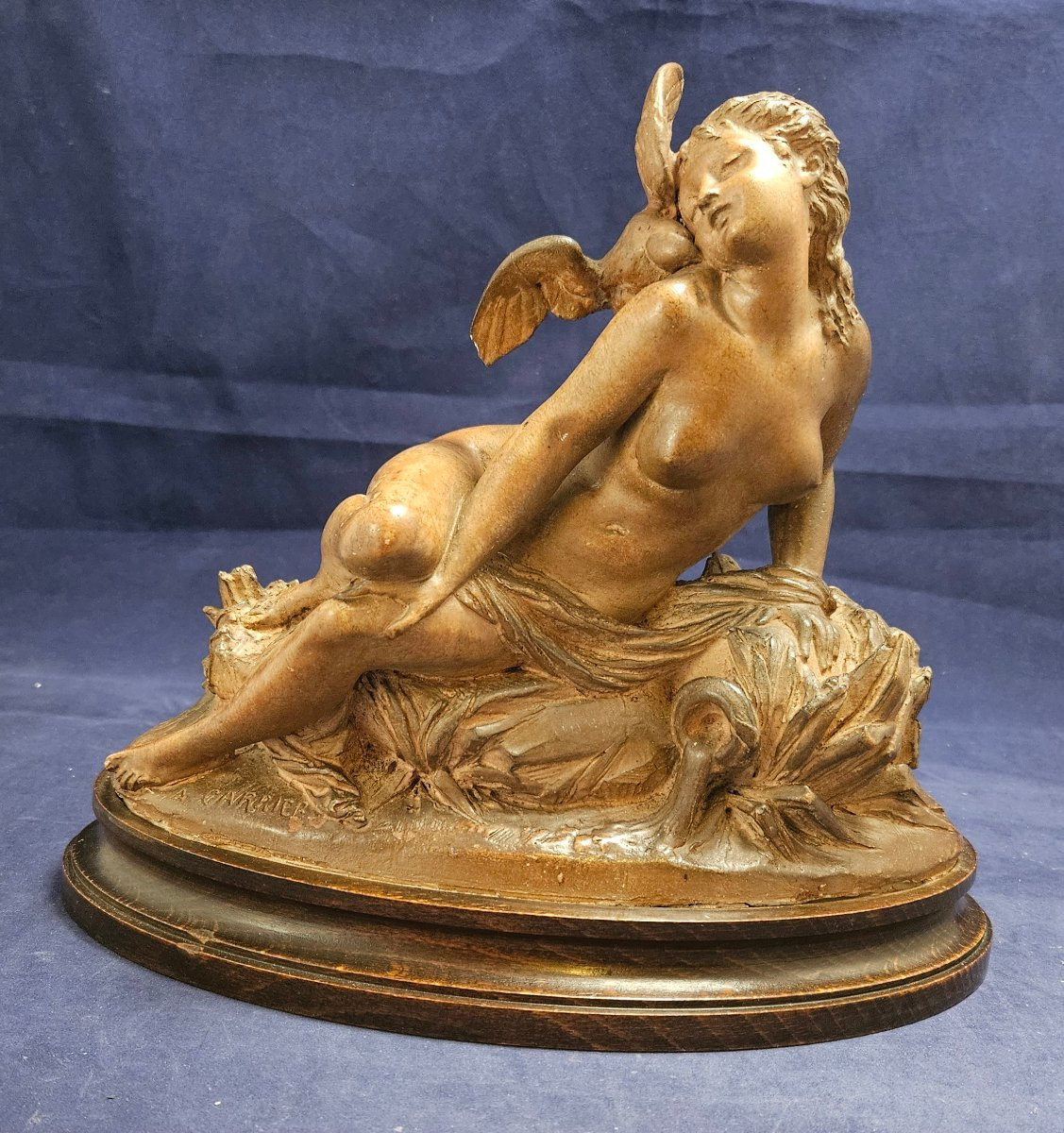 Carrier Belleuse Terracotta Sculpture, 19th Century-photo-7