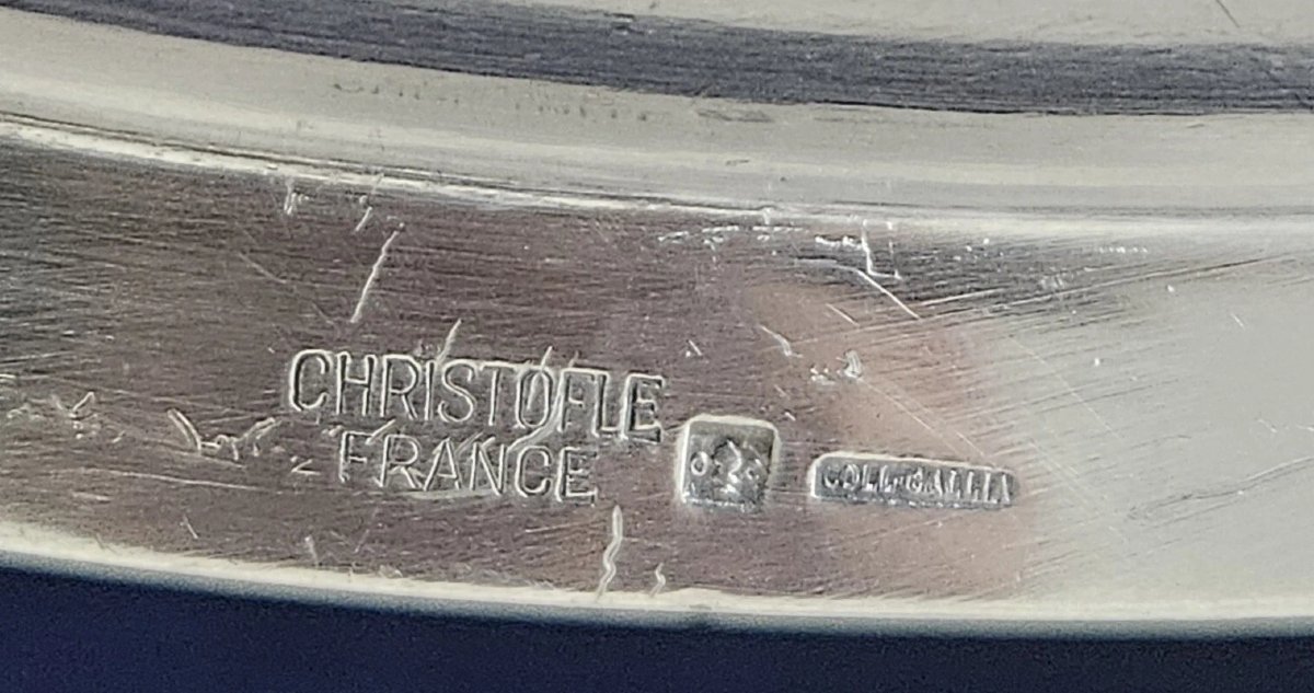 Christofle, saucière de service modèle Malmaison Empire-photo-7