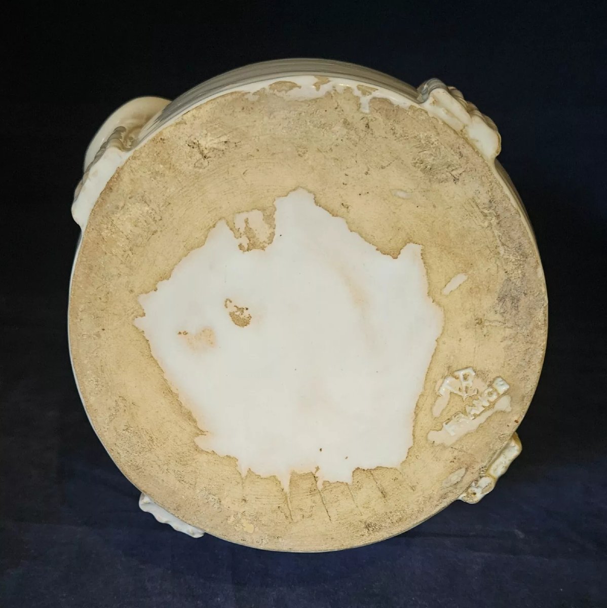 Grand vase en céramique de Malicorne, atelier Emile Tessier-photo-2