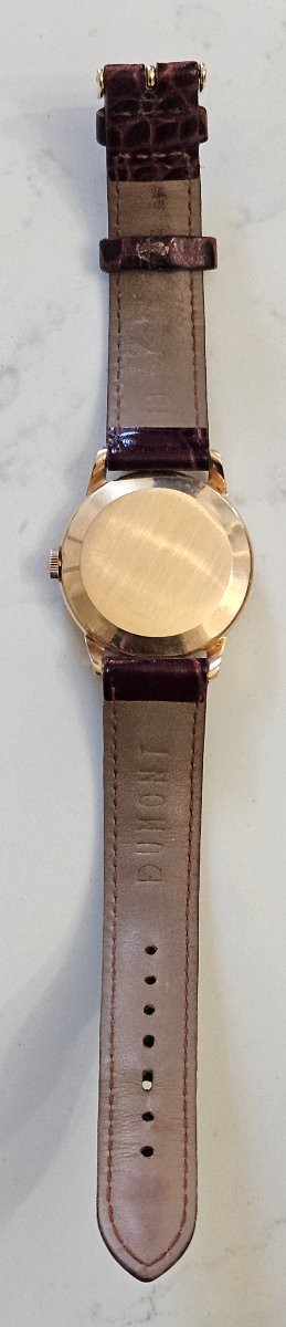 OMEGA, montre homme remontage manuel, or 18 k. -photo-5