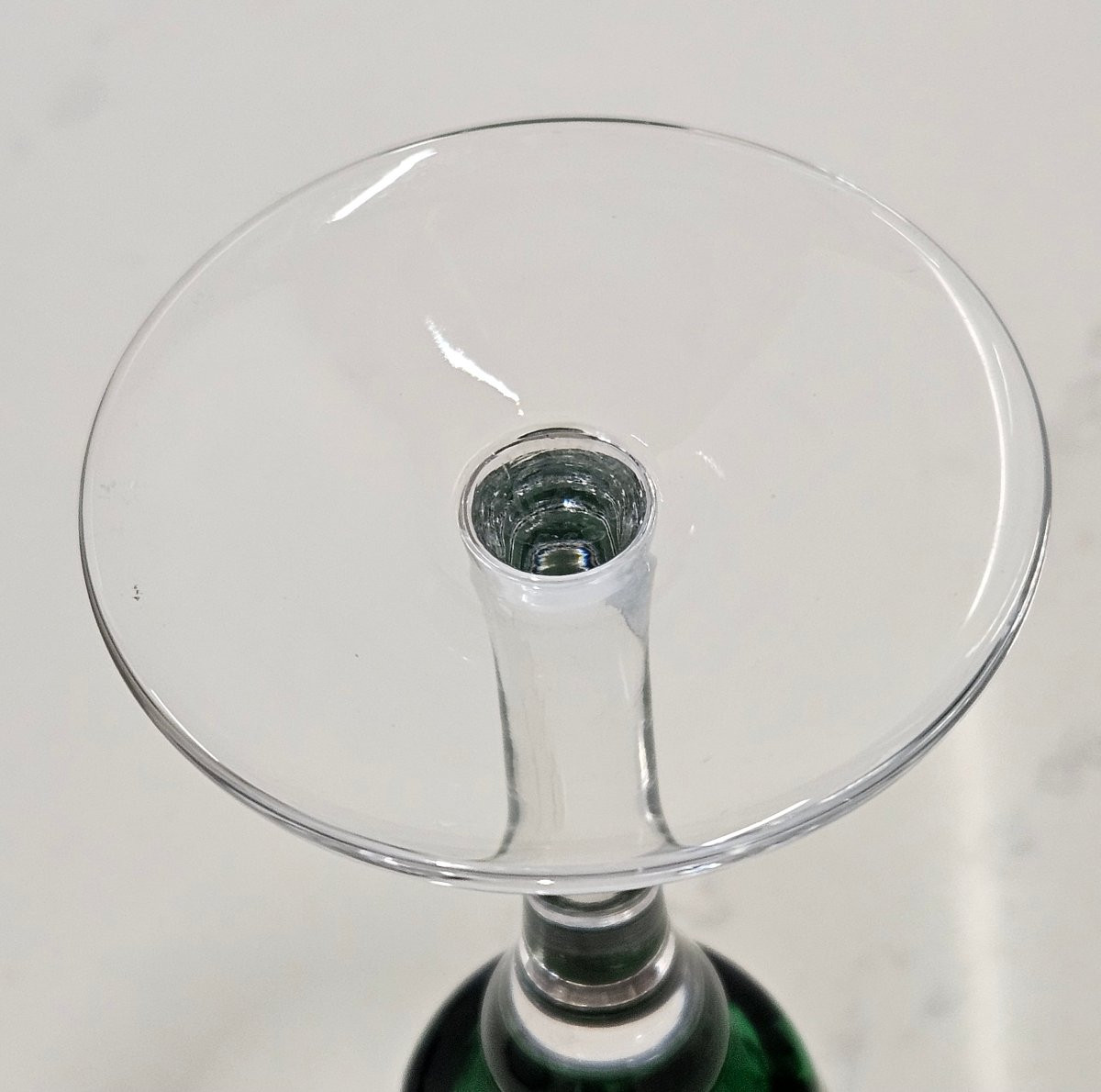 Saint Louis, 10 verres en cristal pour le paquebot FRANCE, Compagnie générale transatlantique. -photo-3