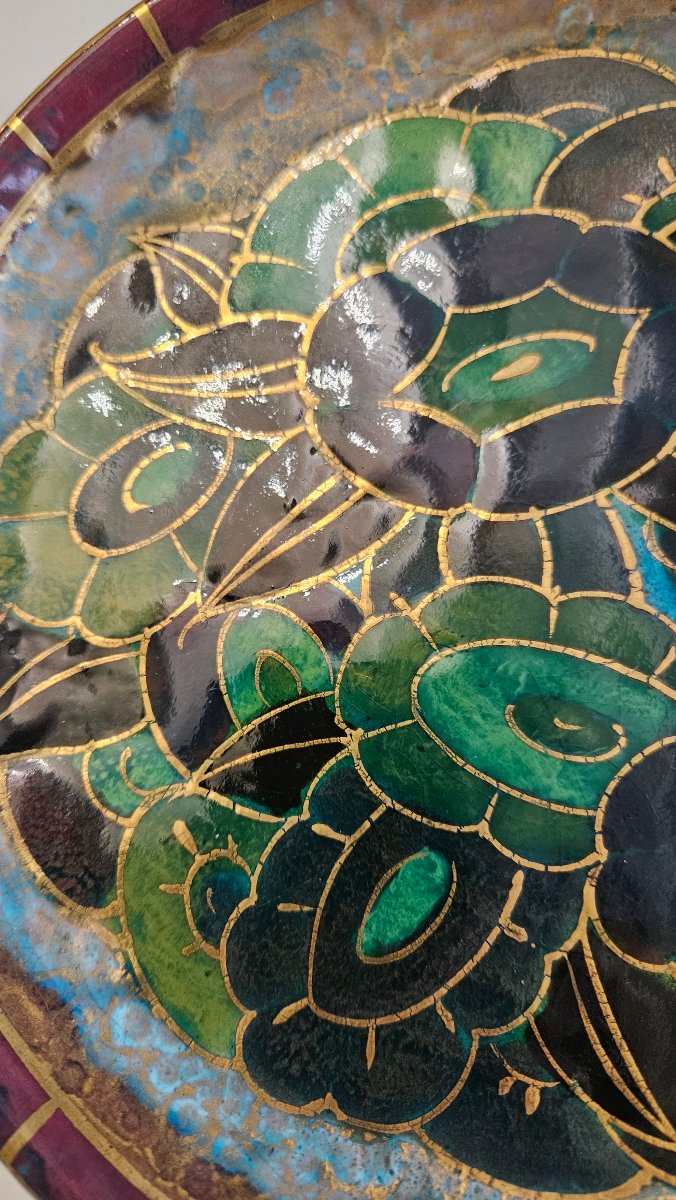 Odette Chartrousse Heiligenstein Ceramics, Art Deco Design, Circa 1925-photo-4
