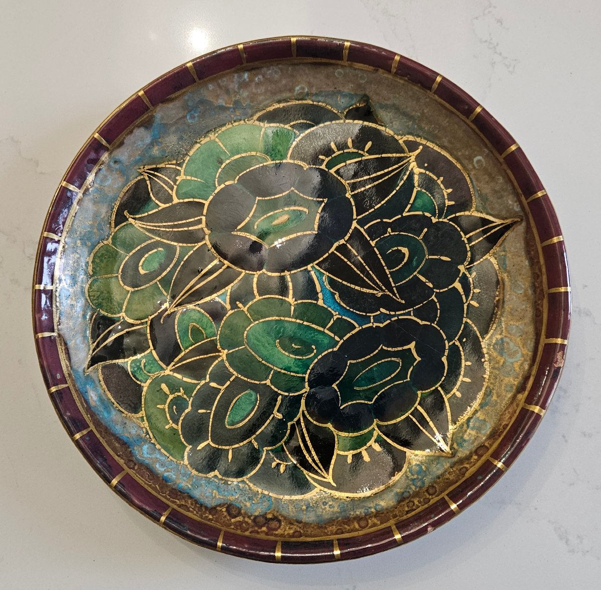 Odette Chartrousse Heiligenstein Ceramics, Art Deco Design, Circa 1925