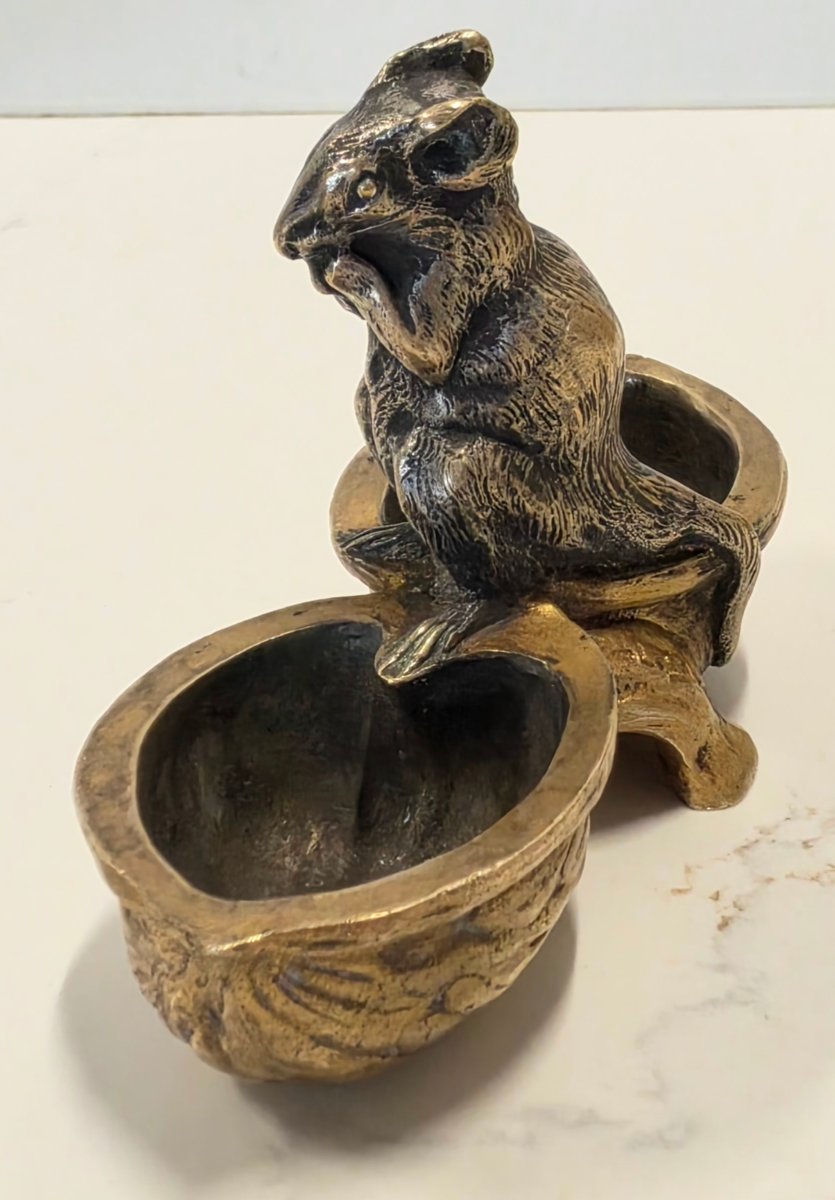 Bronze Animal Sculpture By Louis Albert Carvin. Cast By R. Patrouilleau In Paris. -photo-2
