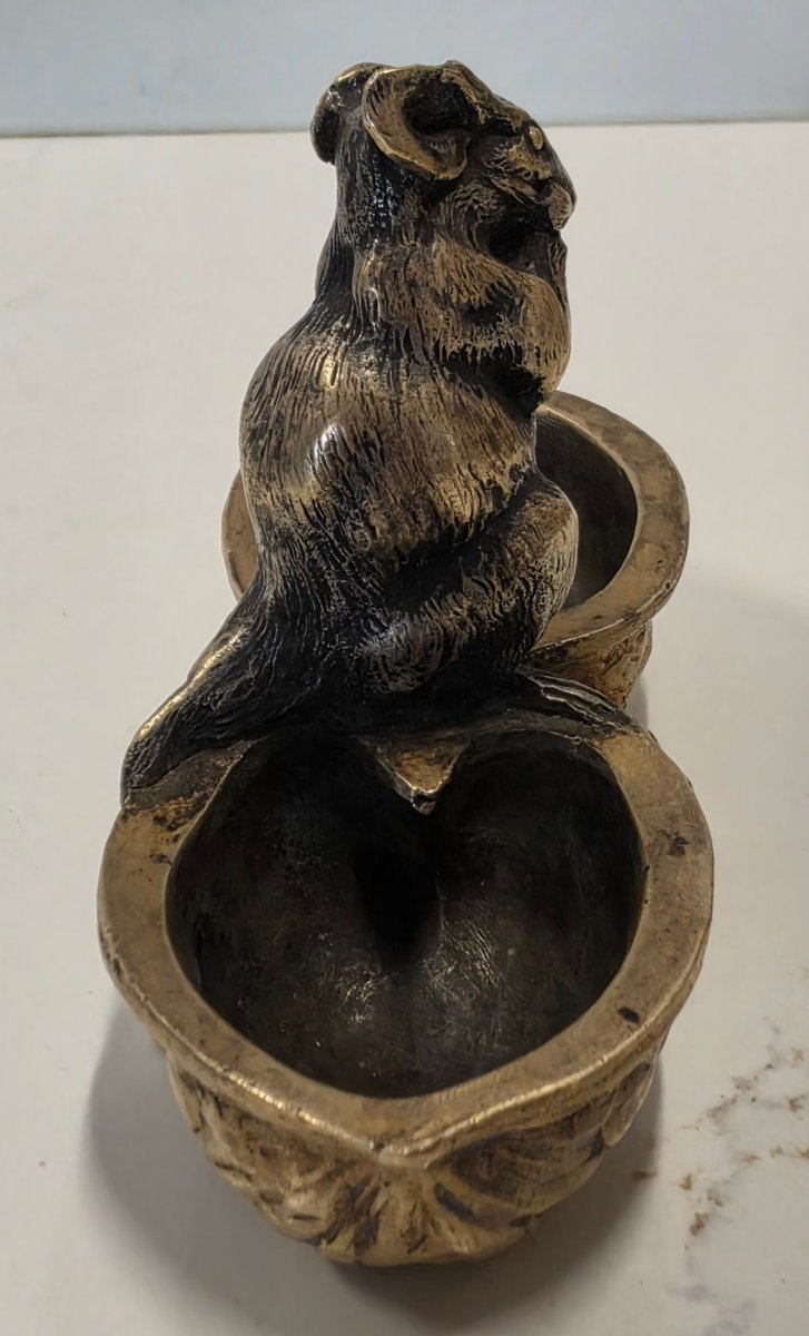 Bronze Animal Sculpture By Louis Albert Carvin. Cast By R. Patrouilleau In Paris. -photo-2