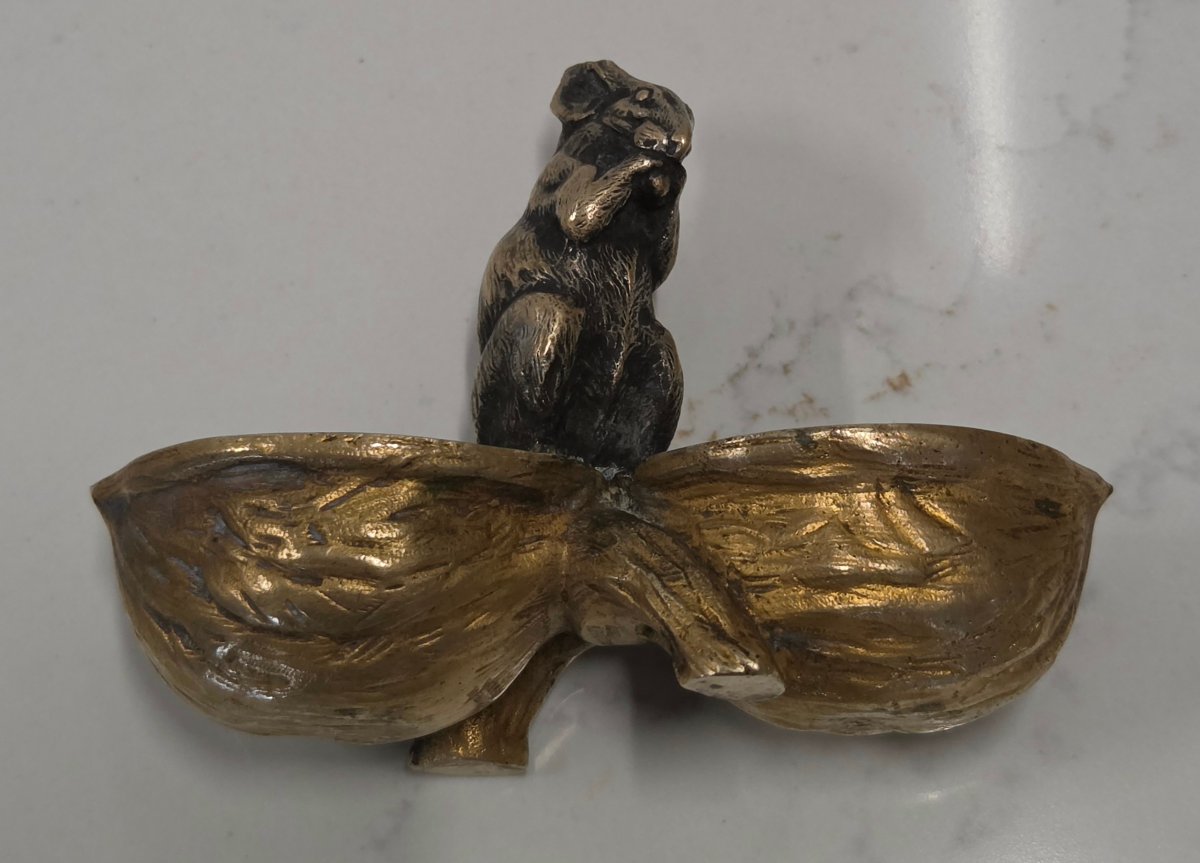 Bronze Animal Sculpture By Louis Albert Carvin. Cast By R. Patrouilleau In Paris. -photo-3