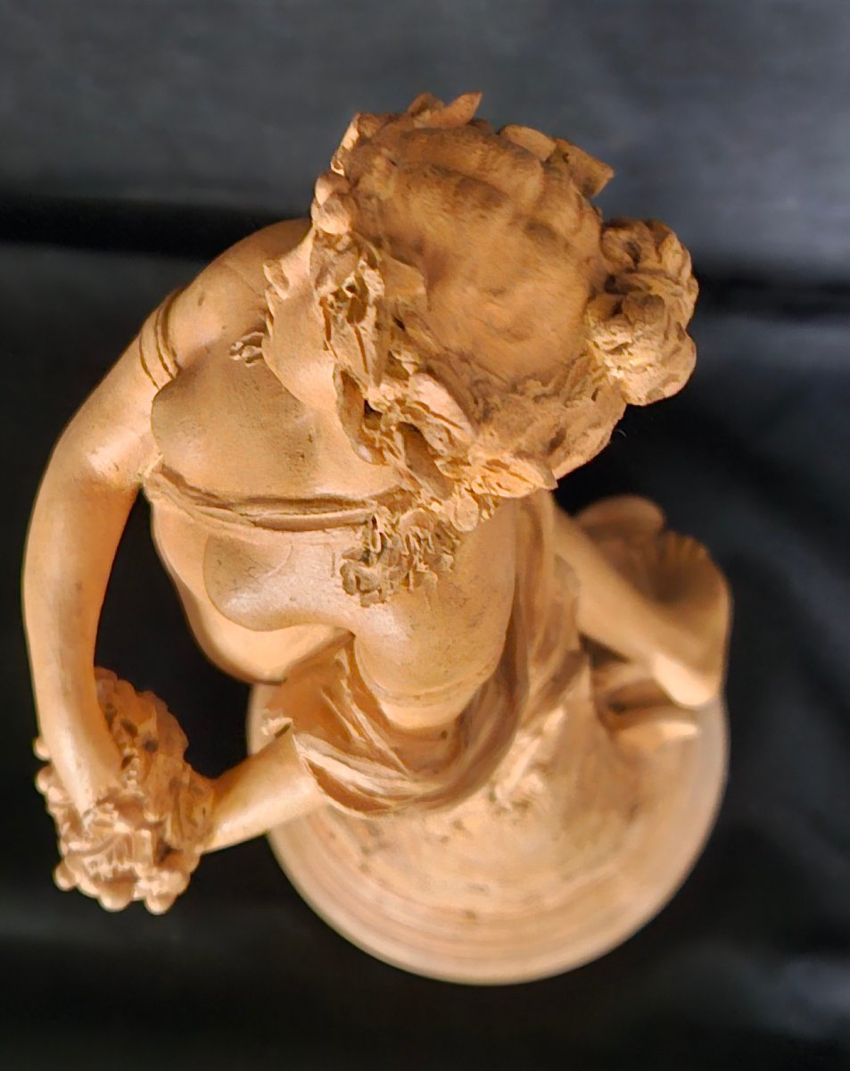 Sculpture en terre cuite signée Joncery ( 1873 / 1937 ) -photo-7