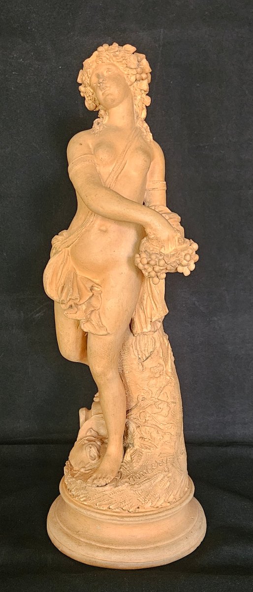 Sculpture en terre cuite signée Joncery ( 1873 / 1937 ) 