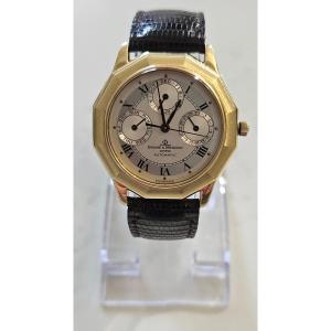 Montre Baume & Mercier Riviera en or massif, 499 Exemplaires. 1992