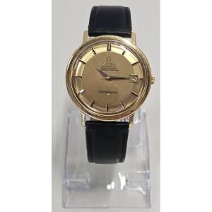 Montre Omega Constellation Pie Pan automatique or 18 k. Vintage années 60