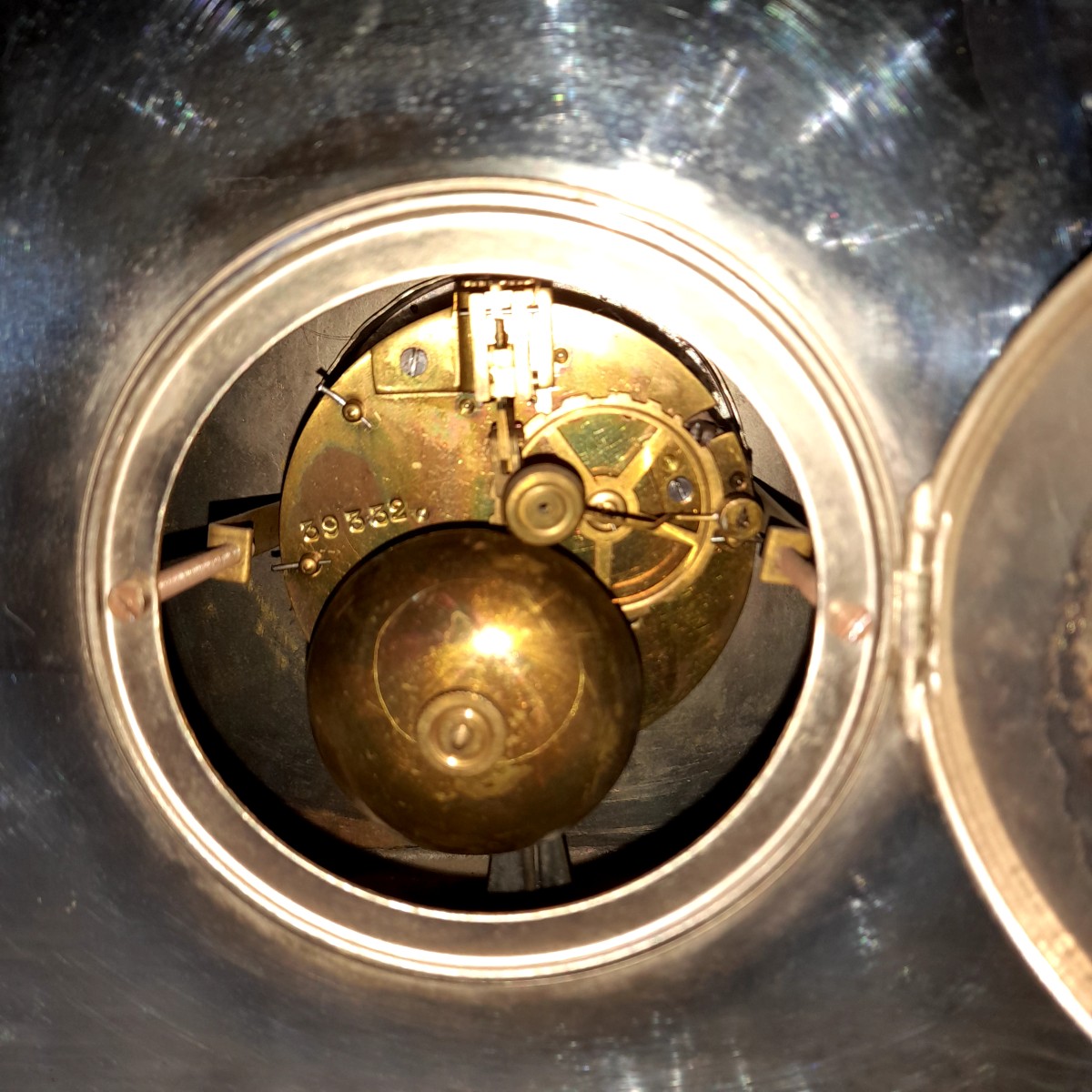 Pendule art déco grand modèle -photo-3