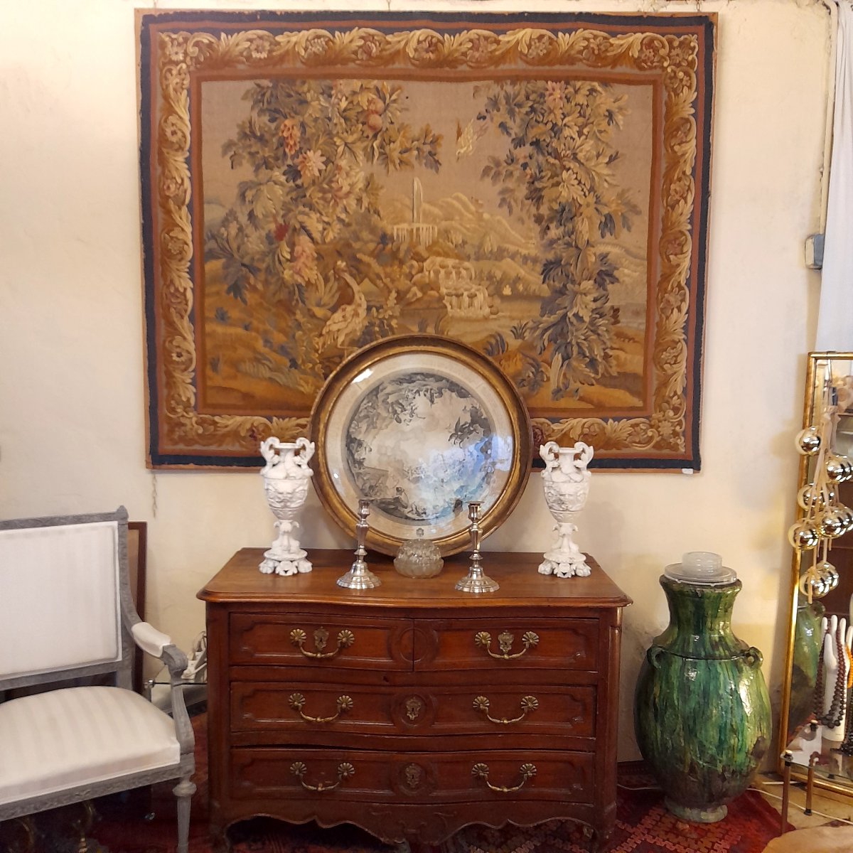 18th-century Aubusson Tapestry -photo-6