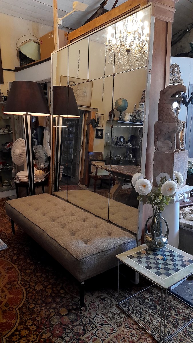 Large Bistro Mirror, 2.25 M, 1950s -photo-4