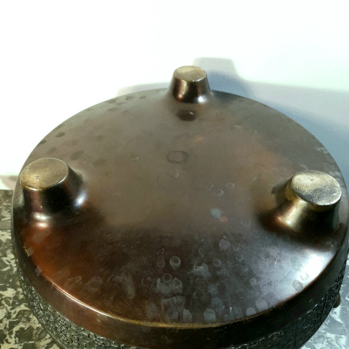 Large Bronze Incense Burner From Japan, Early 19th Century -photo-2