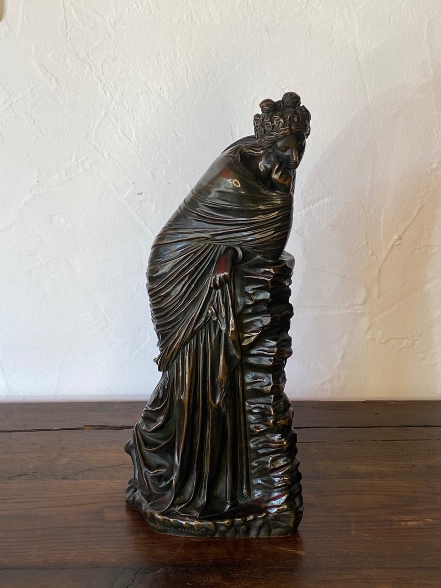 Sculpture Bronze - Femme A L’antique - Barbedienne / Colas - France - XIX ème 