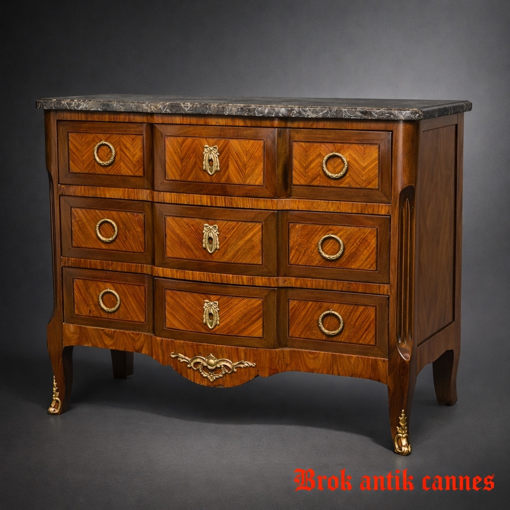 Chest Of Drawers - Marquee - Transition Style - France - XXth