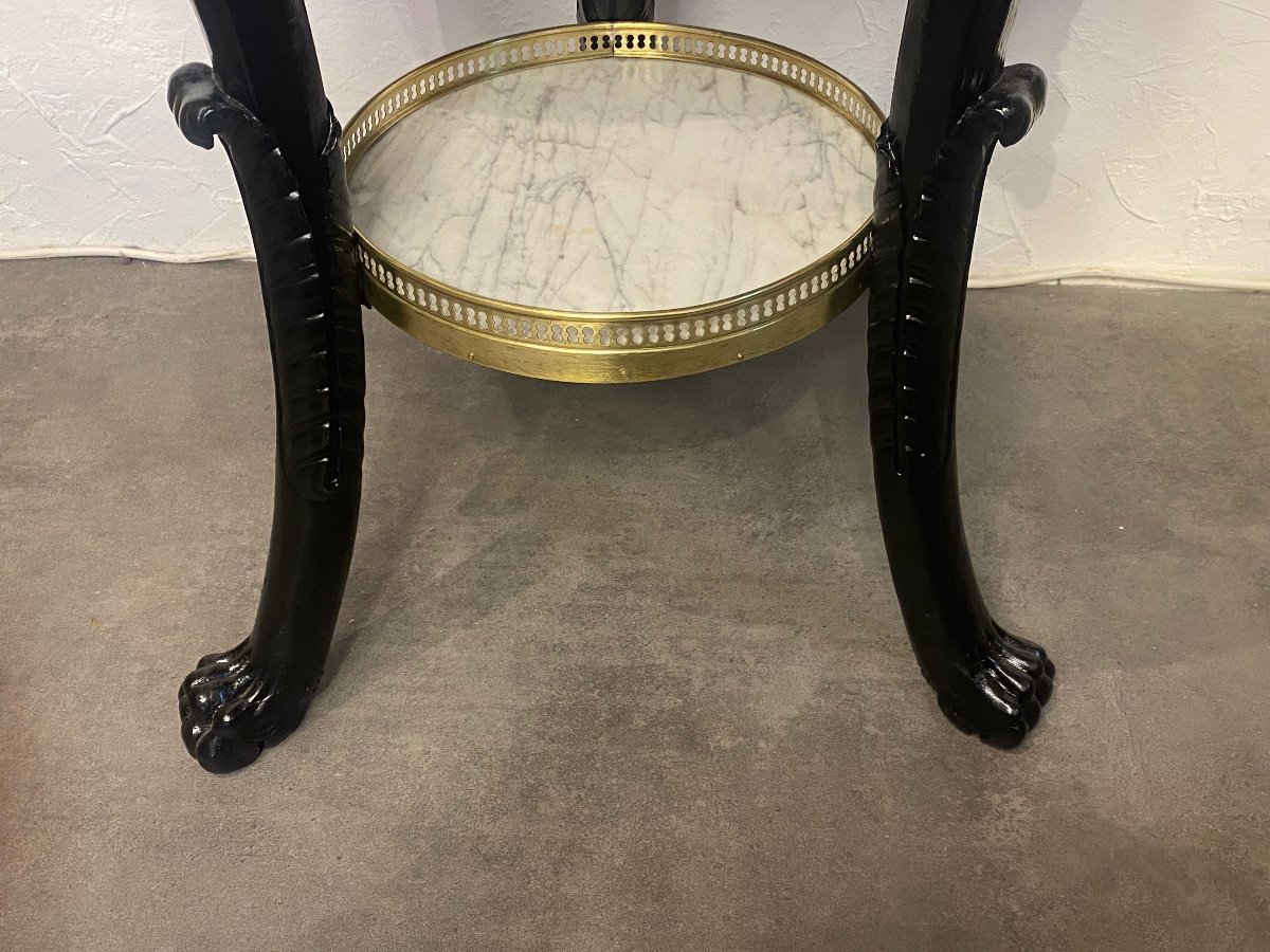 Table/guéridon - B. Molitor - époque Empire - France - XVIII ème -photo-4