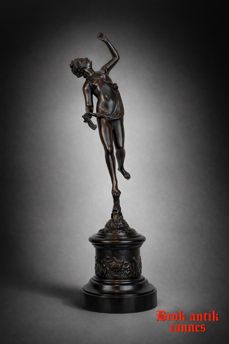 Bronze Sculpture - Fortune - J.bologne - France - 19th Century