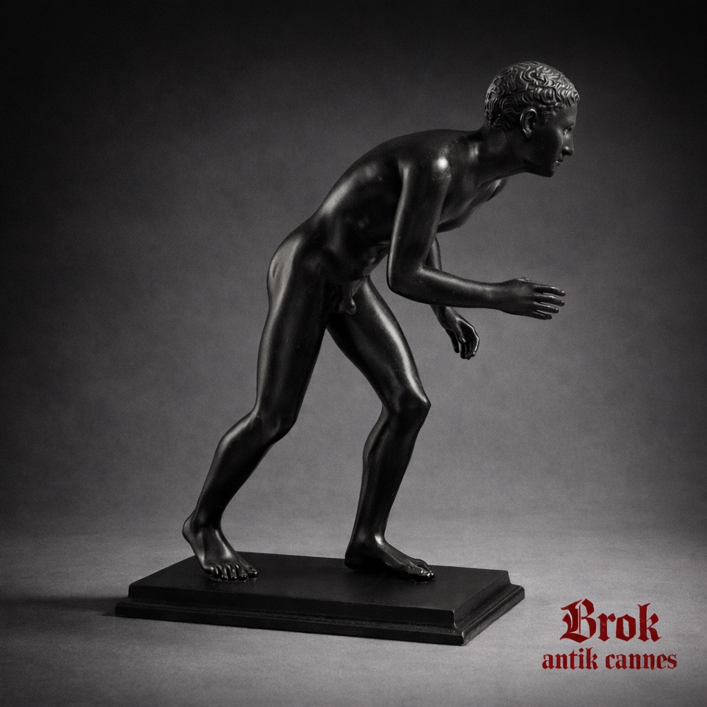 Sculpture - Bronze - Runner - Grand Tour - Italy - 19th Century 