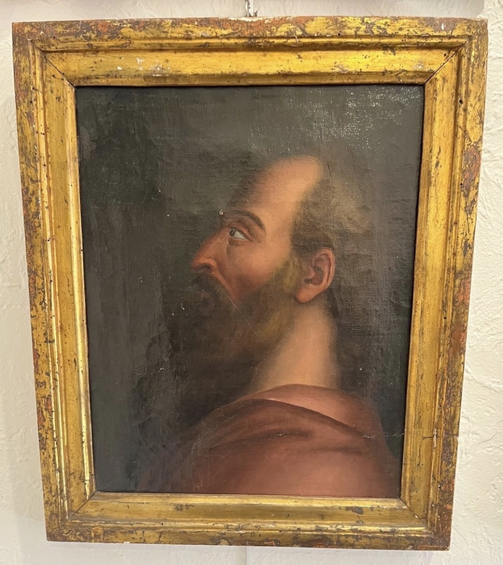 Tableau - Huile Sur Toile - Saint Joseph - Italie - XVIII ème -photo-4