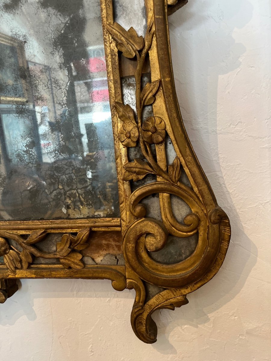 Important Mirror - Provençal - France - 18th Century -photo-1
