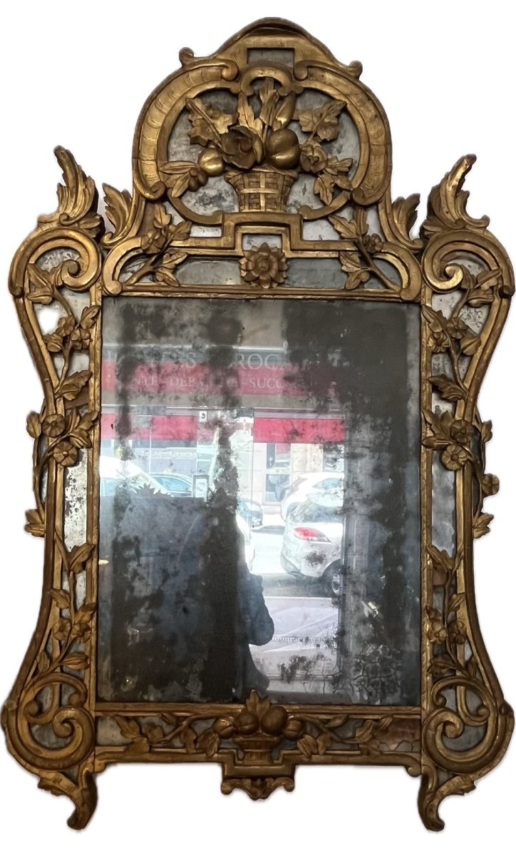 Important Mirror - Provençal - France - 18th Century 