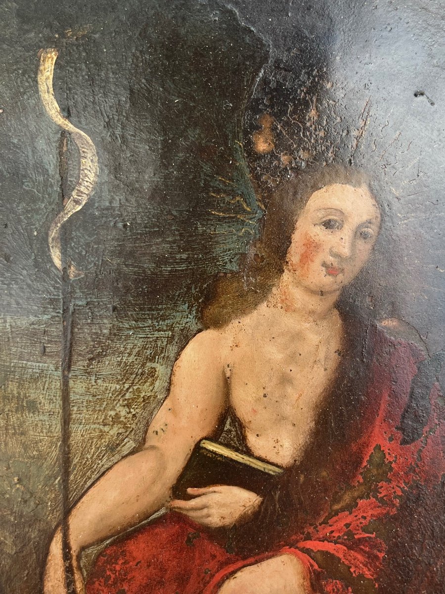 Painting - Oil On Copper - Netherlands - 18th Century -photo-1