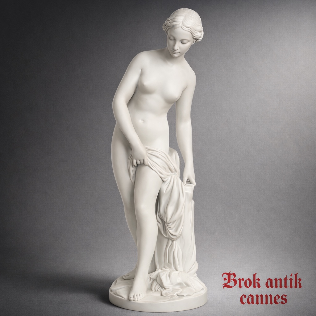 Sculpture - Biscuit - Falconet - France - 19th Century 