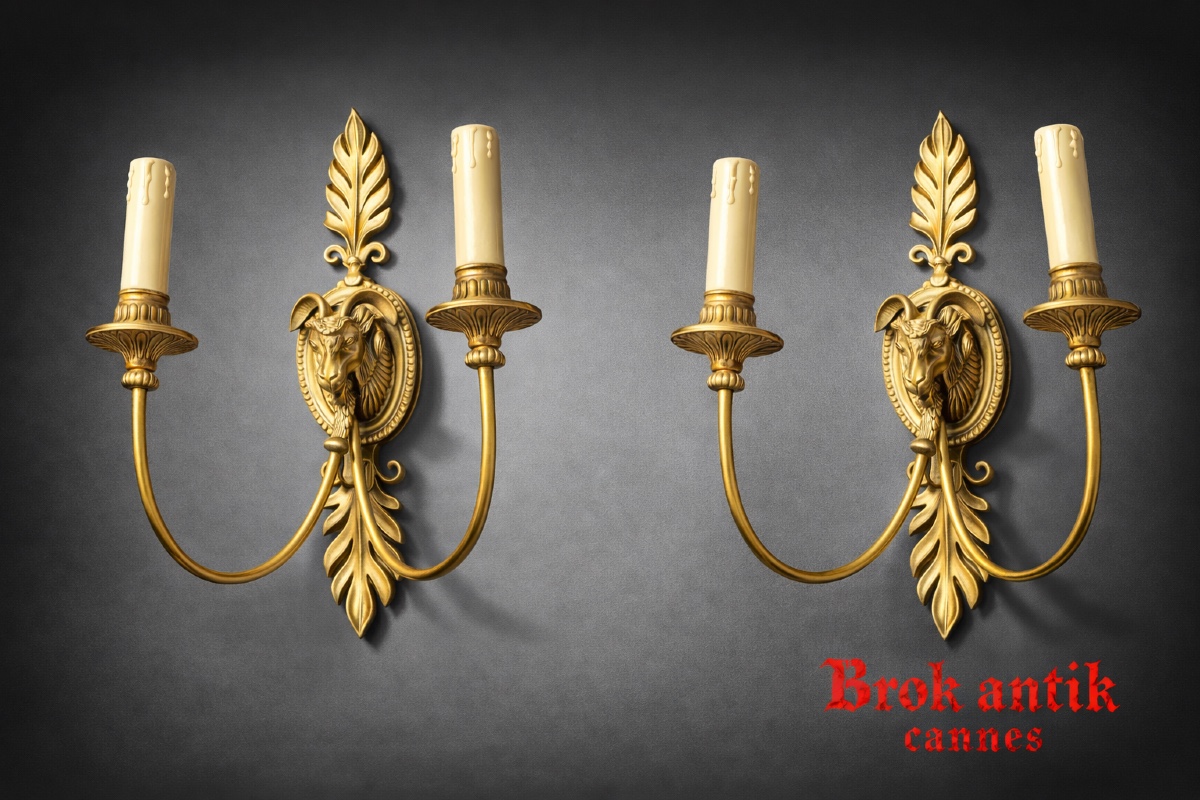 Paire D’appliques - Bronze - France - XIX ème 