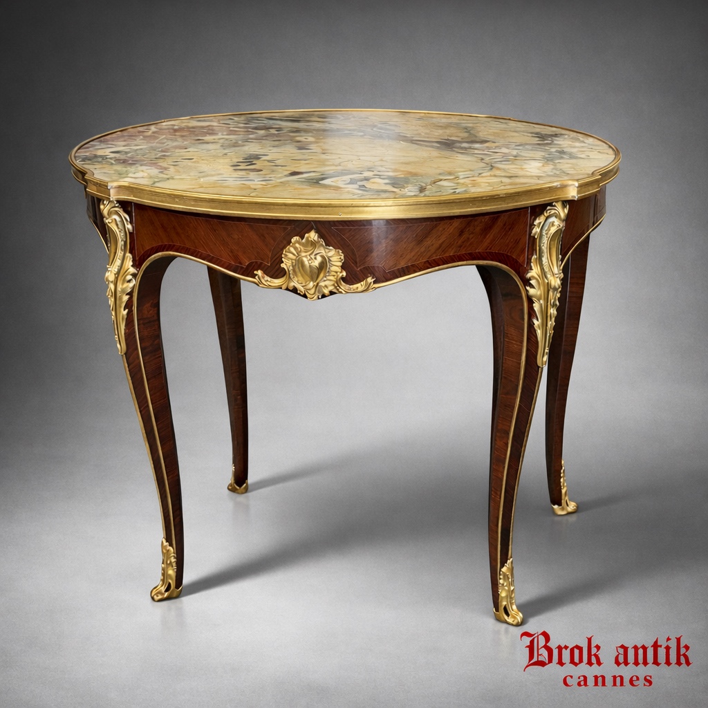 Center Table - F. Linke (dlg) - Louis XV - France - 19th Century 