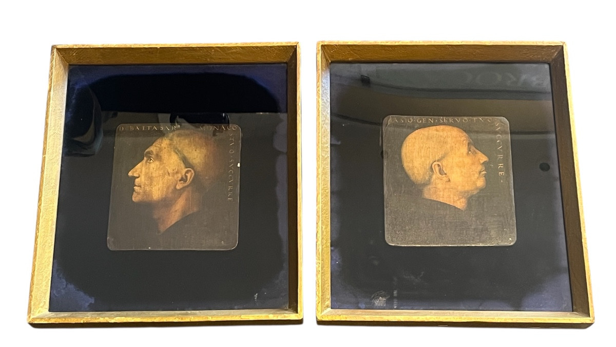 Pair Of Paintings - Oil On Panels - Italy - 18th Century 