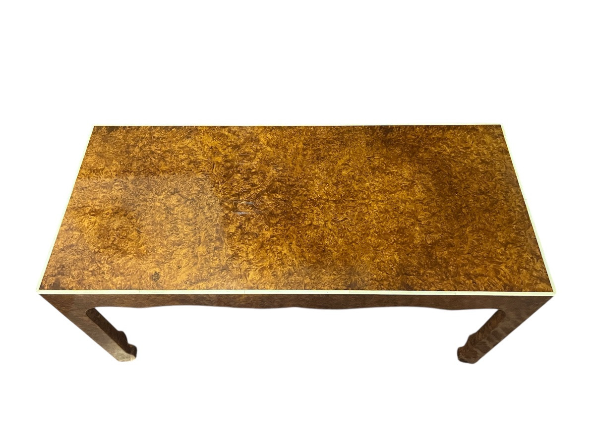Coffee Table - Art Deco - Amboyna Wood - France - 20th Century -photo-4