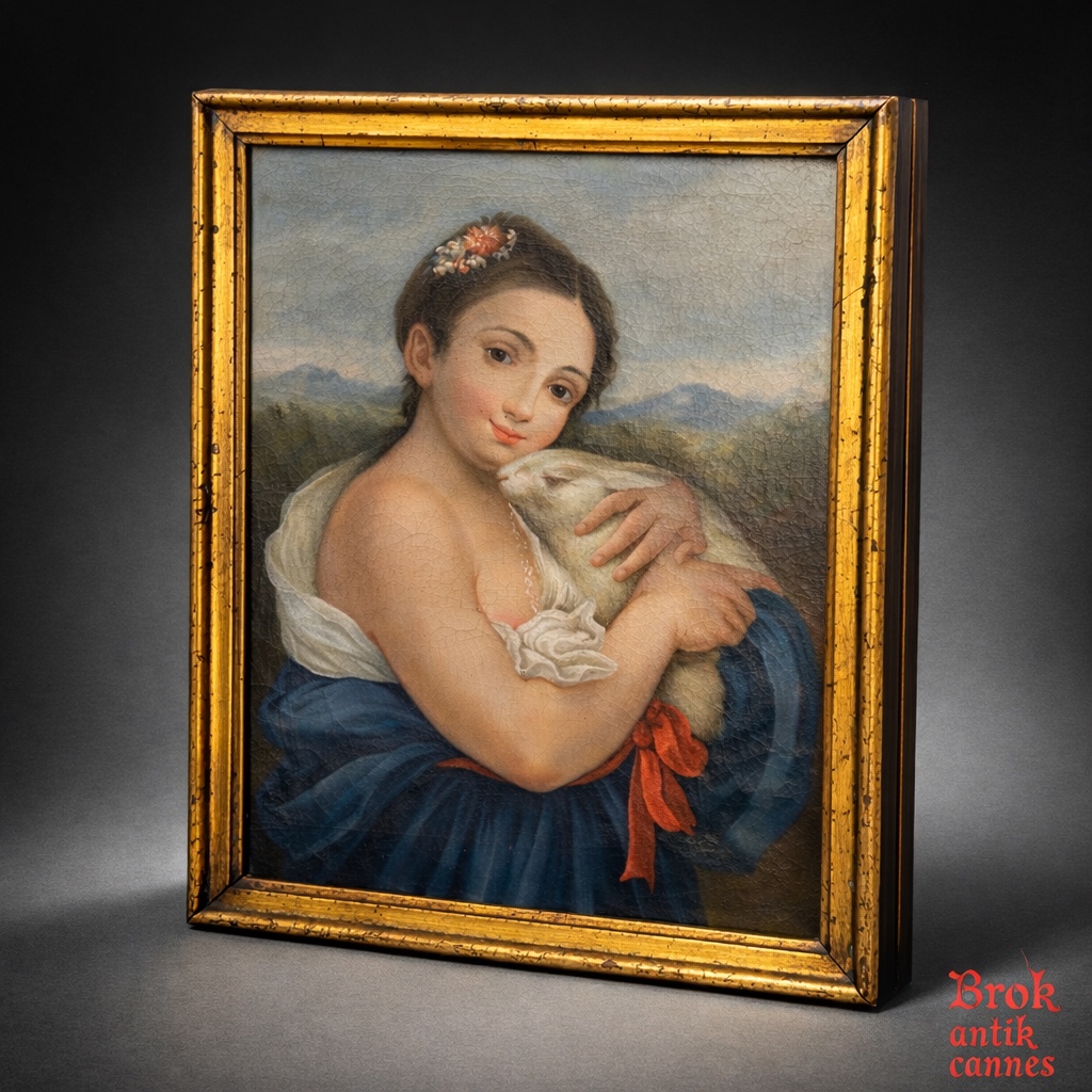 Painting - Oil On Canvas - Portrait - France - 17th Century 