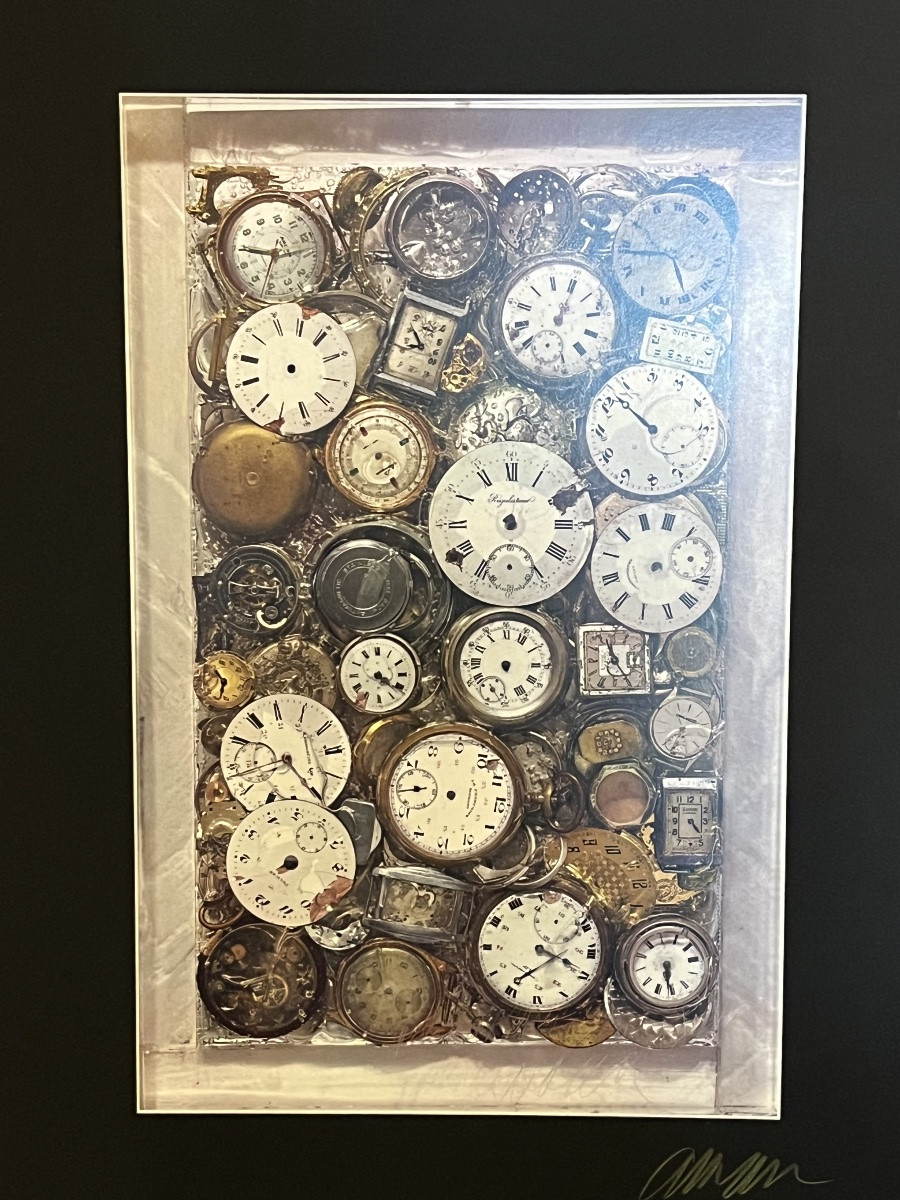 Affiche signé - Arman - Accumulation de montres - France - XX ème -photo-2