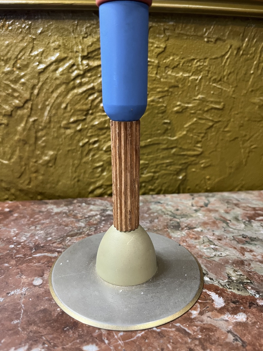 Paire de bougeoirs - Hilton McConnico/Lanvin - France - XX ème -photo-3