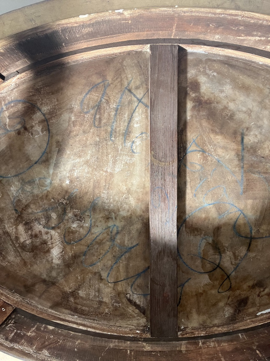 Table de milieu - bois doré / marbre - Napoléon III - france - XIX ème -photo-8